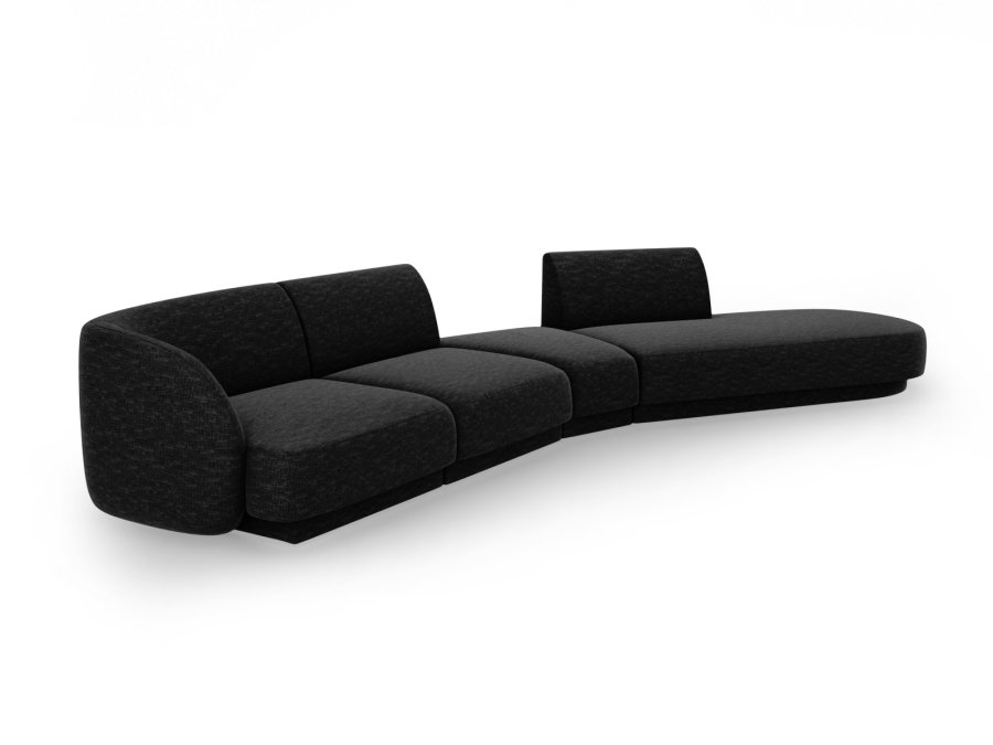 MICADONI  Modulsofa til hyre, Miley, 5 seter, 372x160x70