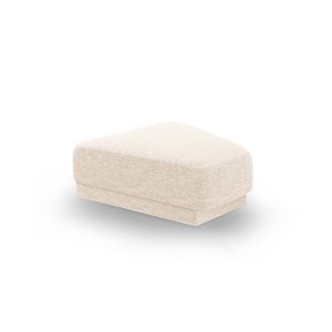 MICADONI Miley modulr puf - lys beige chenille (83x78x40)