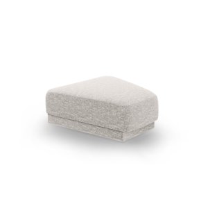 MICADONI Miley modulr puf - lysegr chenille (83x78x40)