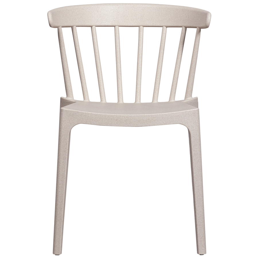 WOOOD BLISS HAVESTOL MED STANGE I KOLOGISK FIBER, OFF WHITE MELANGE