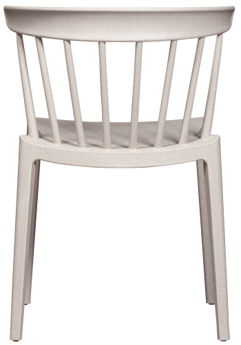 WOOOD BLISS HAVESTOL MED STANGE I KOLOGISK FIBER, OFF WHITE MELANGE