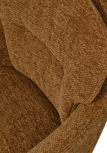 WOOOD RUNA SPISESTOL CHENILLE KARAMELL BRUN/GUL