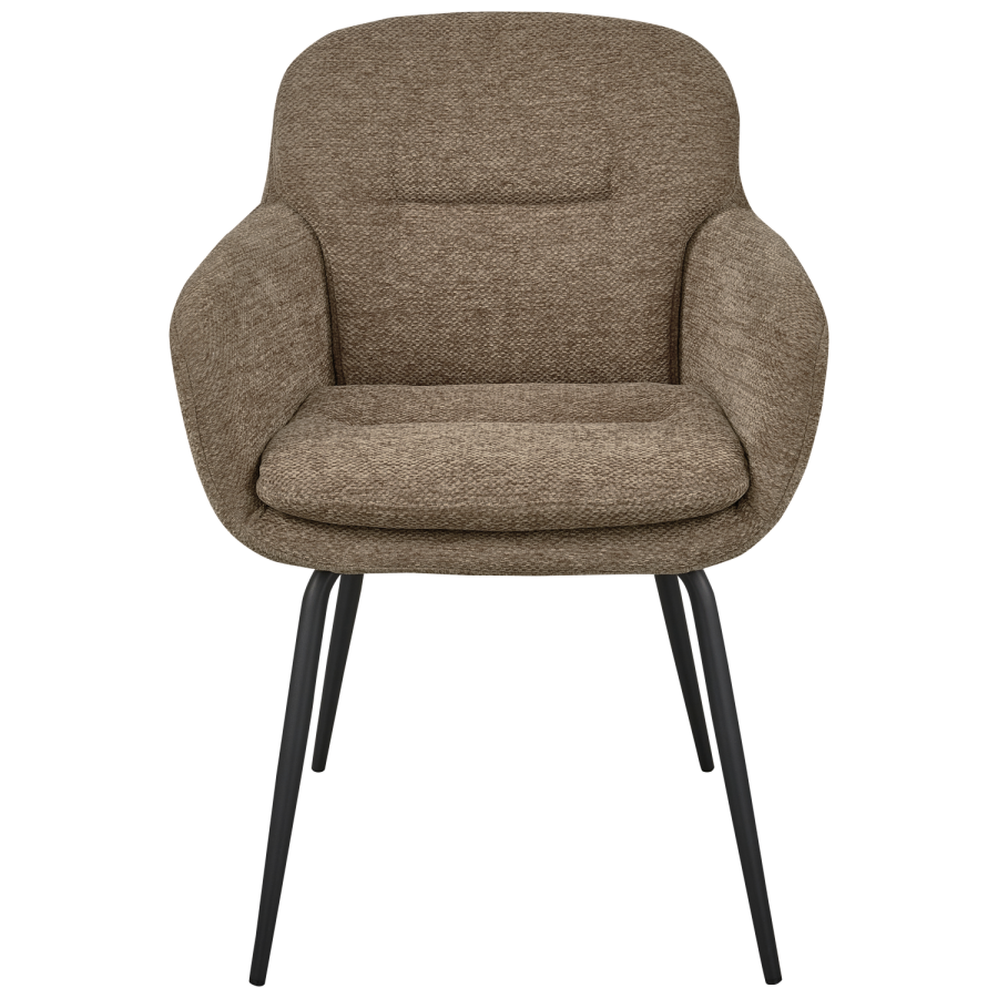 WOOOD RUNA SPISESTOL CHENILLE MRK SAND