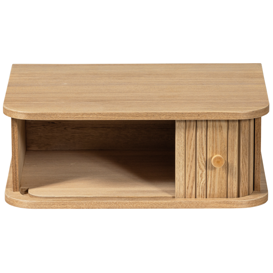 WOOOD JENA HNGENDE NATBORD VENSTRE/HJRE TR NATURLIG