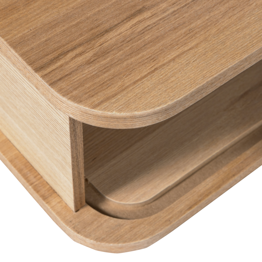 WOOOD JENA HNGENDE NATBORD VENSTRE/HJRE TR NATURLIG