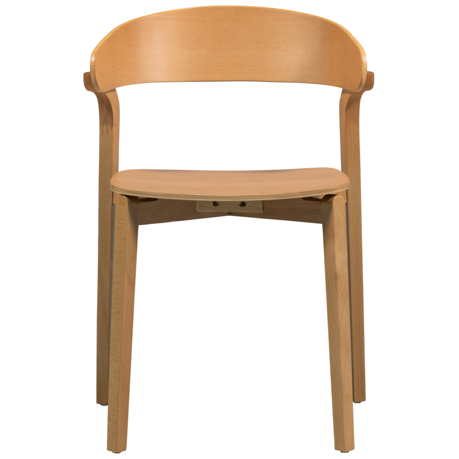 WOOOD CRAS SPISESTOL NATURLIG