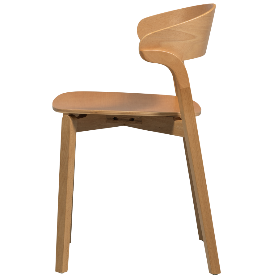 WOOOD CRAS SPISESTOL NATURLIG