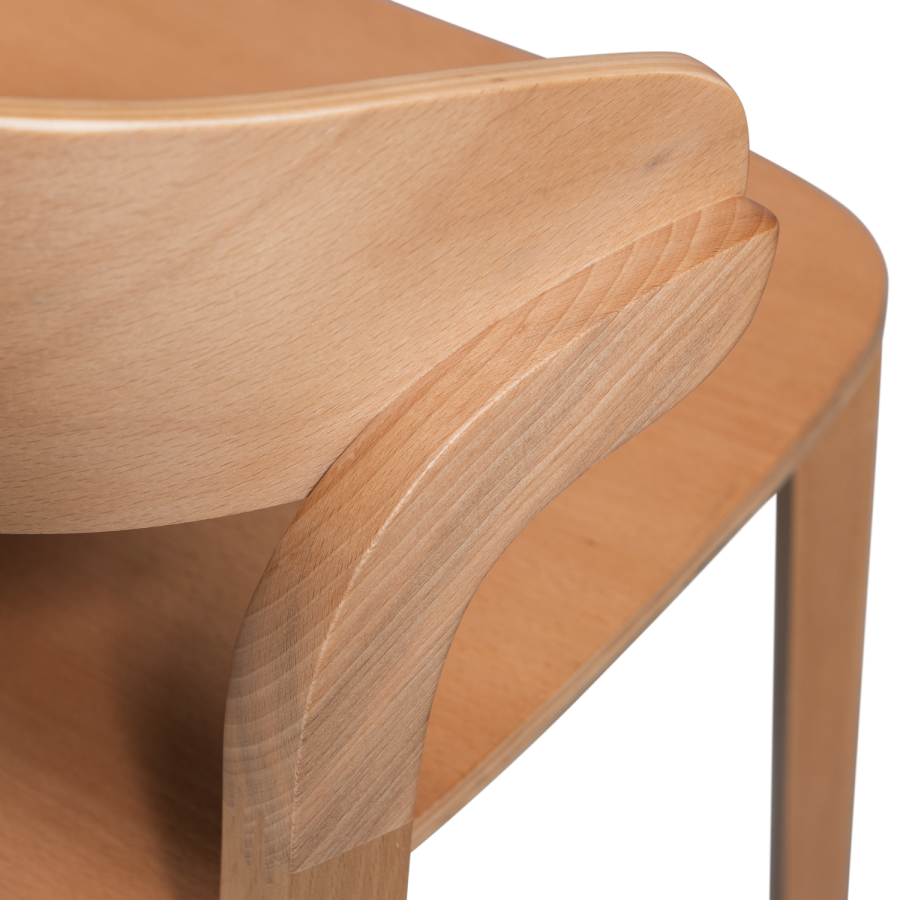 WOOOD CRAS SPISESTOL NATURLIG