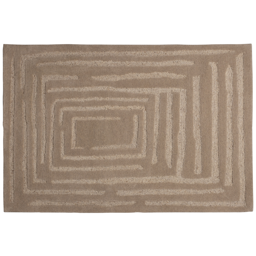 WOOOD ALICIA TEPPE ULL SAND 170x240CM