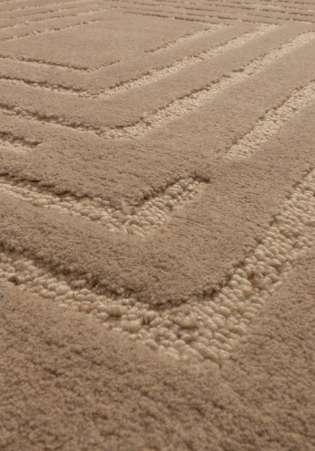 WOOOD ALICIA TEPPE ULL SAND 170x240CM