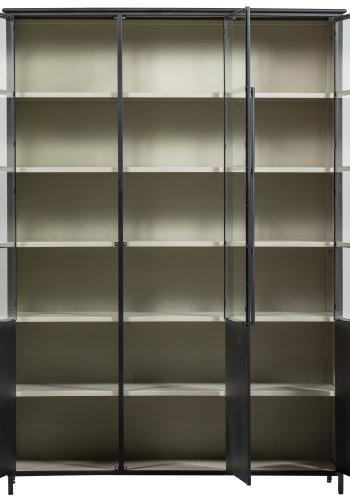 WOOOD EXHIBIT XL 3-DRS DISPLAYMONTER METAL SORT