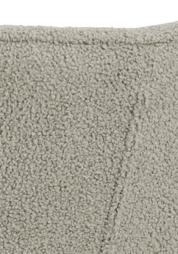 ACT NORDIC Kelsey Schaukelstuhl, Orson Stoff graubraun 60, Kufengestell mattschwarze NC-Lackbuche und mattschwarzer, rauer, pulverbeschichteter Stahl mit Reiverschluss