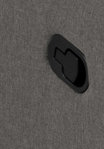 ACT NORDIC Mikkeli manuel recliner, m. drejefunktion, rocking funktion, armln - gr stof, sort stl