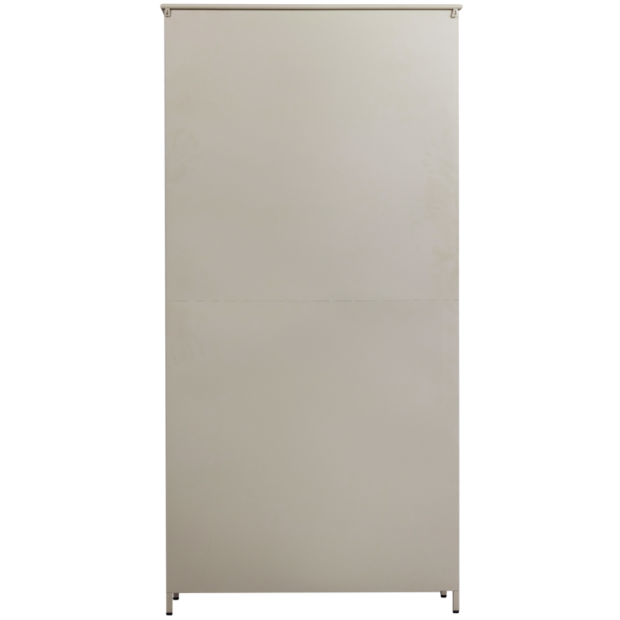 WOOOD EXHIBIT XL 2-DRS DISPLAYMONTRE METAL SAND