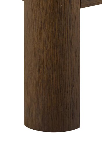 ACT NORDIC Southampton TV-bord, topp krempolert keramikk, ramme, 2 drer, hylle og ramme rykfarget NC-lakkert eikefiner med organisk kant og pen plass, 120x40x45 cm