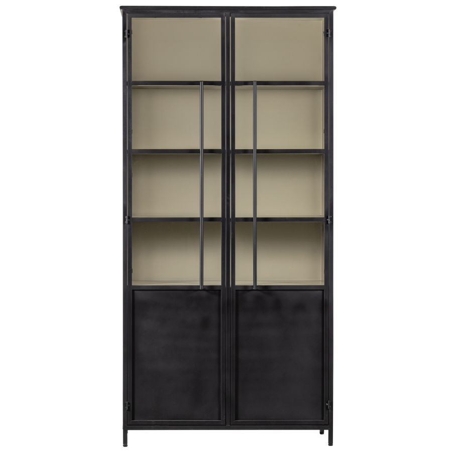 WOOOD EXHIBIT XL 2-DRS DISPLAYMONTER METAL SORT