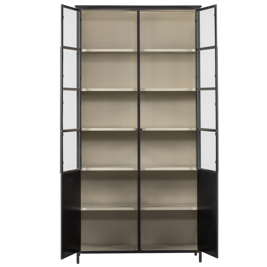 WOOOD EXHIBIT XL 2-DRS DISPLAYMONTER METAL SORT