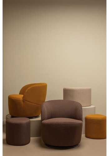 TRE PUUK POUF NETT NATURLIG 38x60x47CM