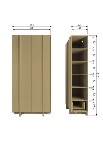 FÖRVARINGSSKP I FURU I WOOOD BASU [fsc]