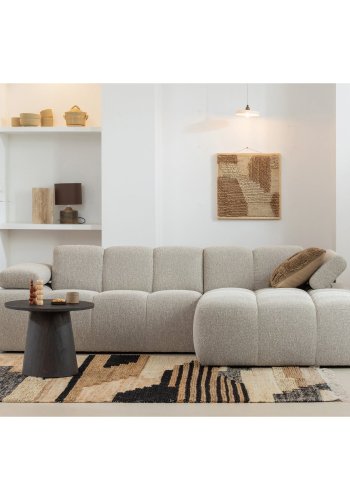 WOOOD MAAN SOFFBORD MDF MÖRKBRUN 40x80CM