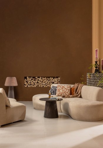 WOOOD MAAN SOFFBORD MDF MÖRKBRUN 40x80CM