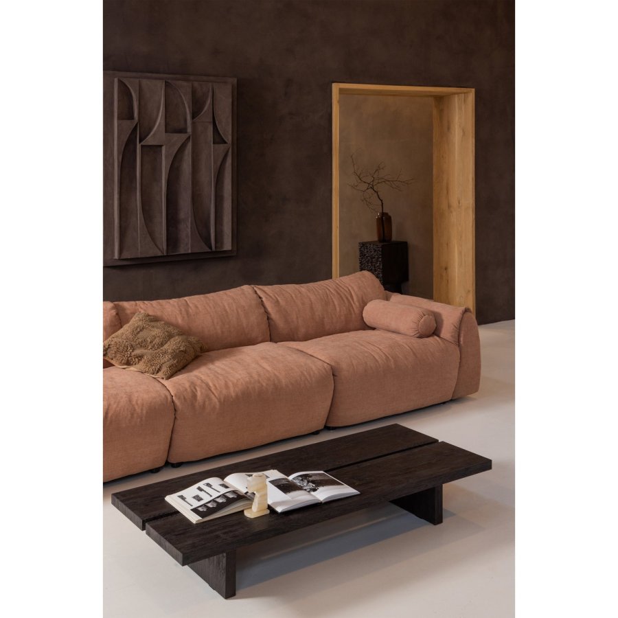 SOFFBORD I WOOOD LION MDF MÖRKBRUN 140X60CM