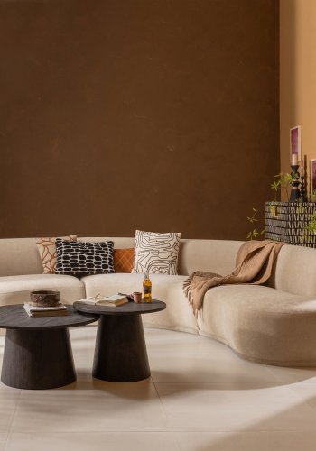 WOOOD MAAN SOFFBORD MDF MÖRKBRUN 45x60CM