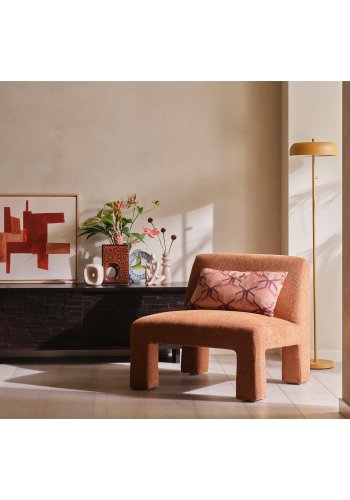 WOOOD Lavid lnestol - ingefr polyester stof