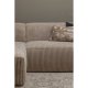 WOOOD Bean sofa, m. venstre chaiselong - travertin fljl stof