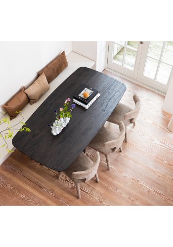 WOOOD Permit spisebordsstol - sand polyester