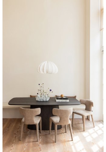 WOOOD Permit spisebordsstol - sand polyester