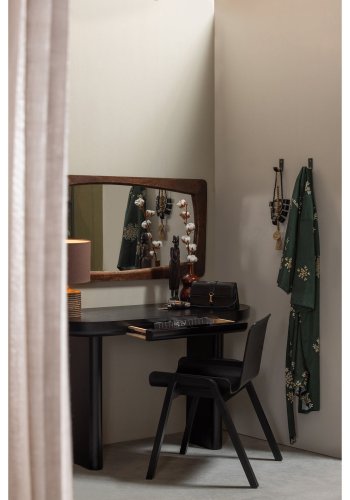 WOOOD MAEL SKRIVBORD/SIDOBORD FANR SVART