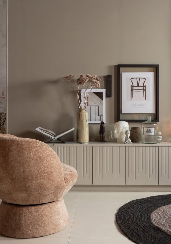 WOOOD SHUFFLE SWIVEL STOL NATURLIG