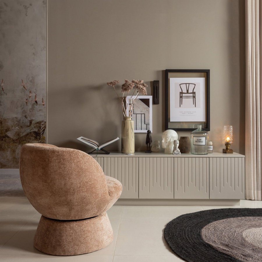 WOOOD SHUFFLE DREJESTOL NATURLIG