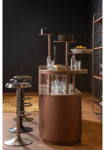 WOOOD ISAAC BARSTOL METALL VARM GRNN