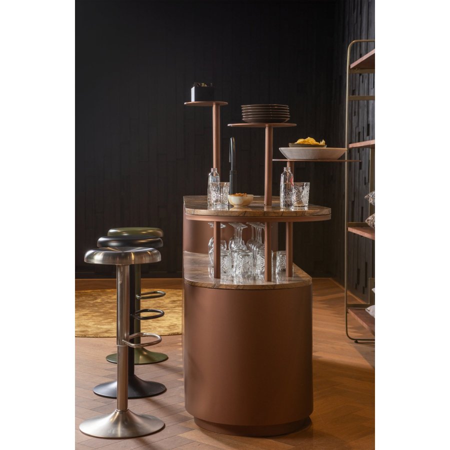 WOOOD ISAAC BARSTOL METALL VARM GRNN