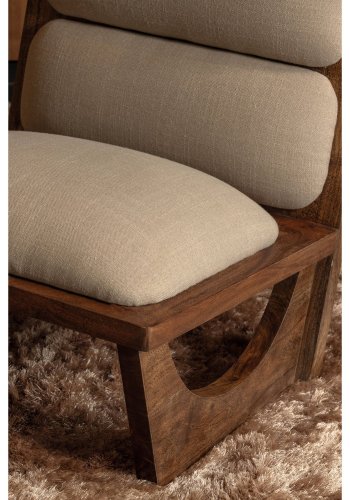 LENESTOL I TRE I BOUL/NATURLIG TRE