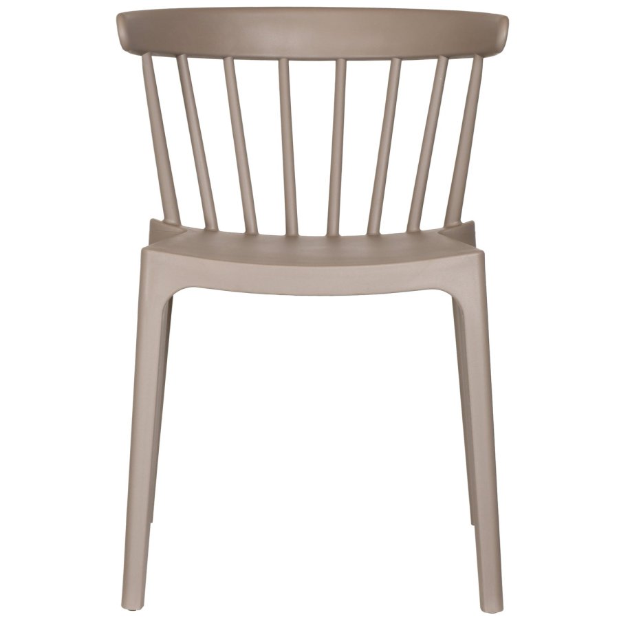 WOOOD BLISS TRDGRDSSTOL MED STANG PLAST TAUPE