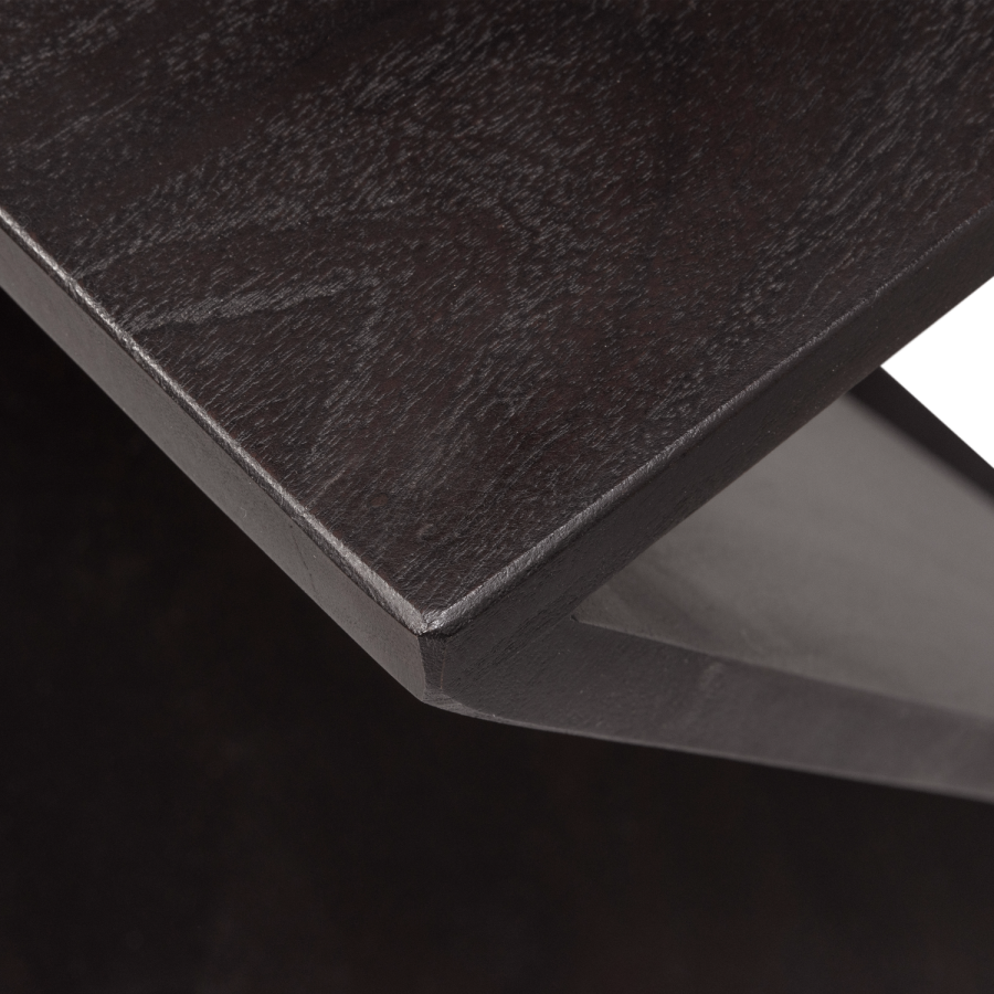 SIDOBORD I AKACIATRÄ, MÖRKBRUNT, FRN IKEM, WOOOD