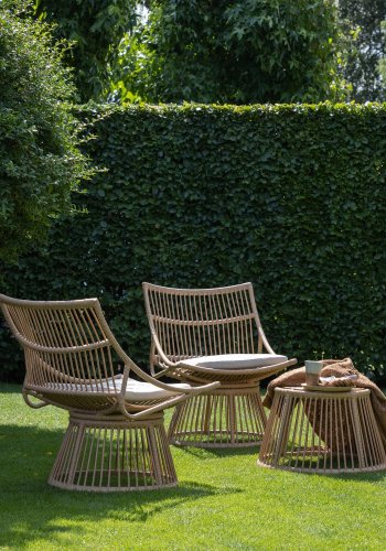 WOOOD ALATNA TRDGRDSSTOL I KONTRIG, NATURLIG