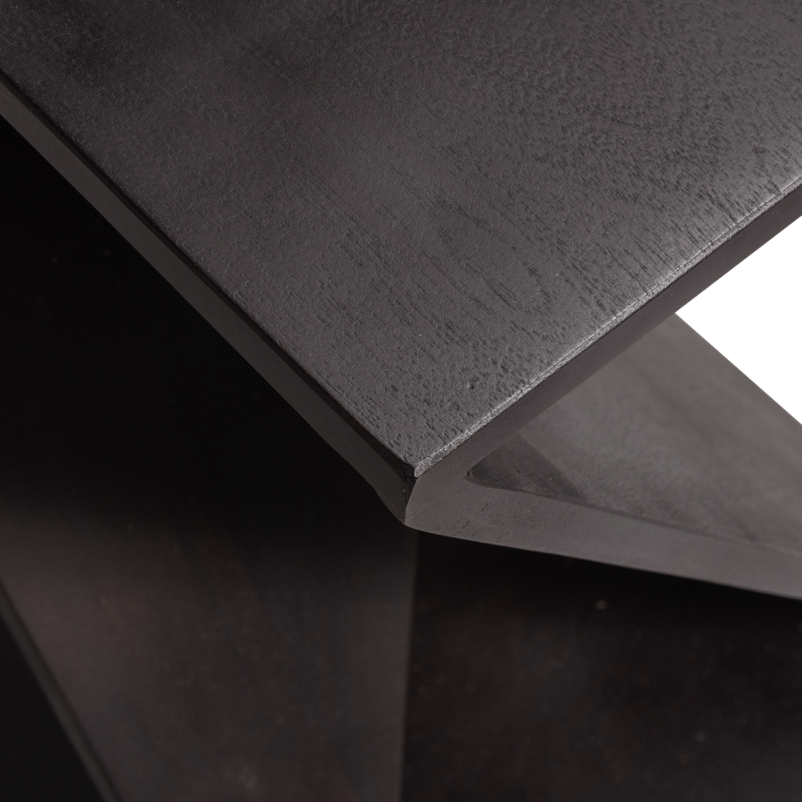 SIDOBORD I AKACIATRÄ, MÖRKBRUNT, FRN IKEM, WOOOD