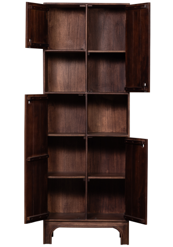 WOOOD STAES FÖRVARINGSSKP I MANGOTRÄ OCH VALNÖT