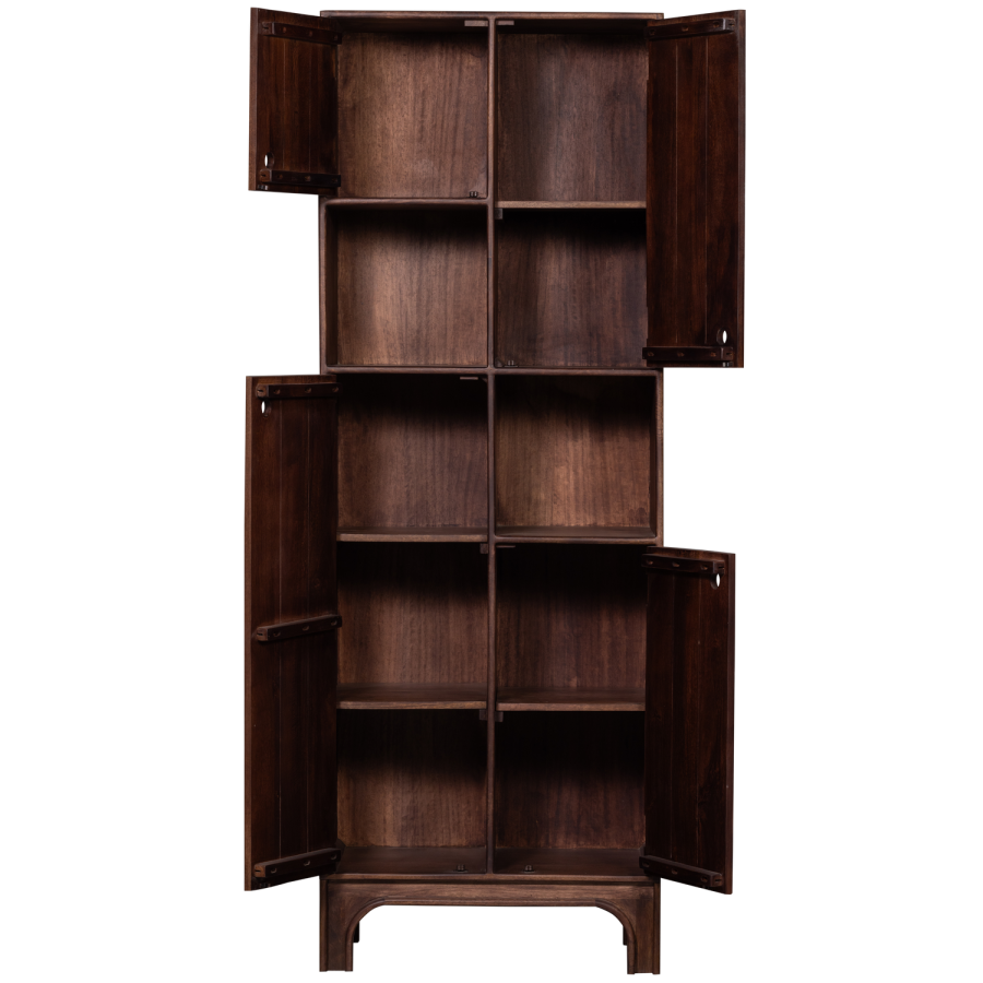 WOOOD STAES FÖRVARINGSSKP I MANGOTRÄ OCH VALNÖT