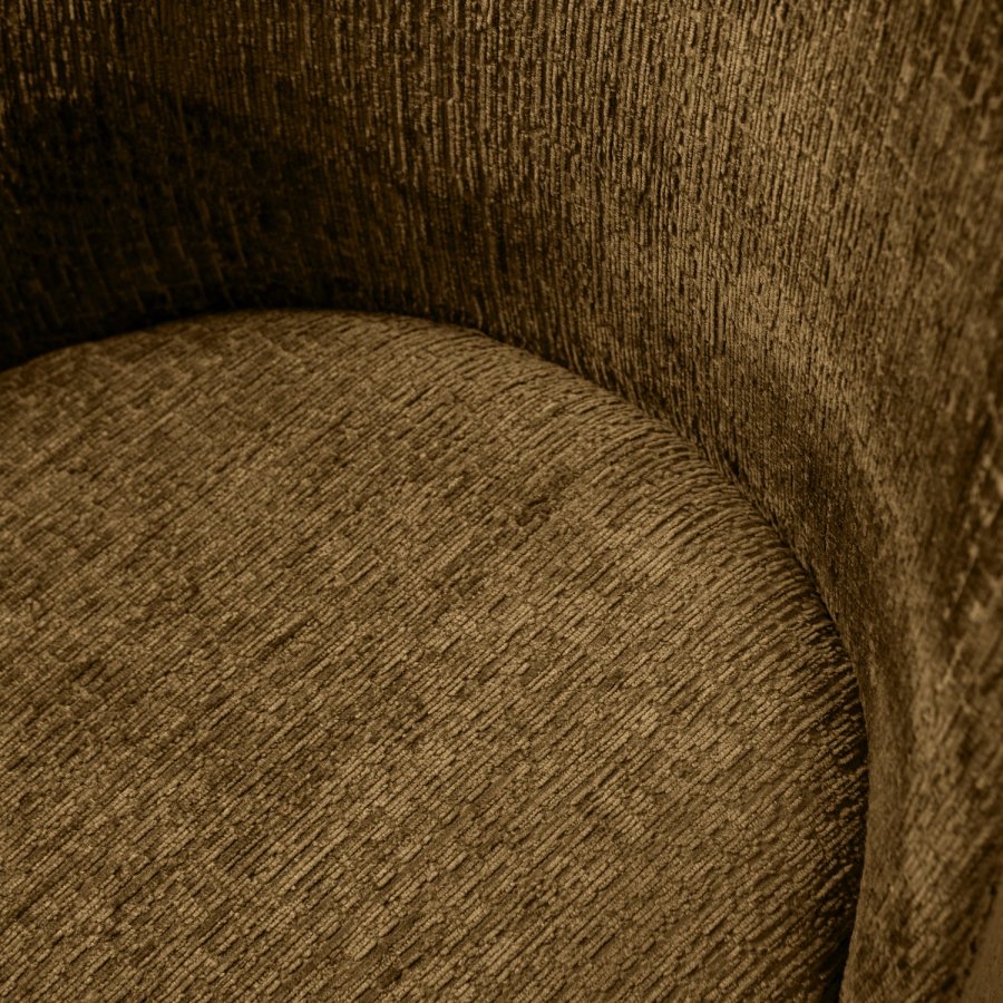 WOOOD Vogue spisebordsstol - messing strukturfljl og metal