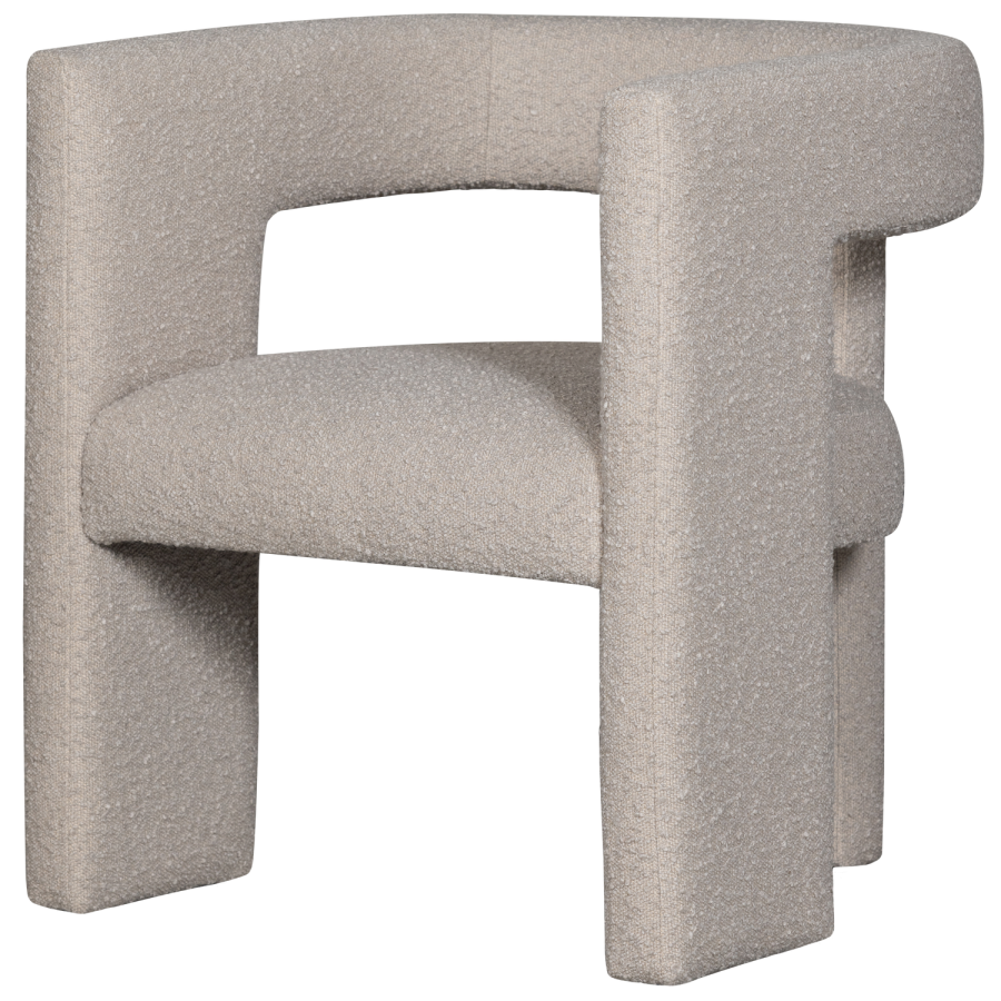 WOOOD TIWA LNESTOL BOUCLE BEIGE