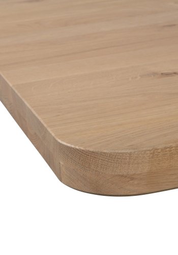 BORDSKIVA I EK NATURLIG SVÄNGD 200X90 [fsc]