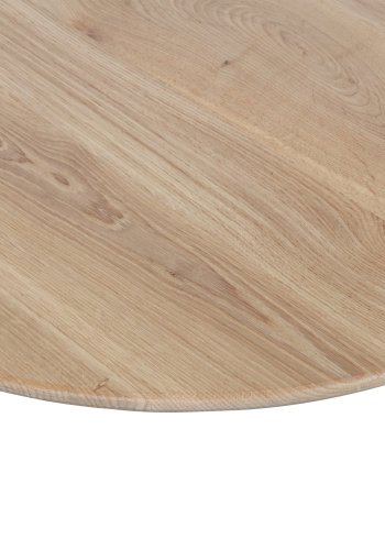 BORDSKIVA I EK, NATURLIG EKOLOGISK, 130x130 [fsc]