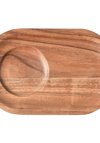 WOOOD ST MED 2 - JOSJE SERVERINGSBAKKE I NATURLIGT AKACIETR