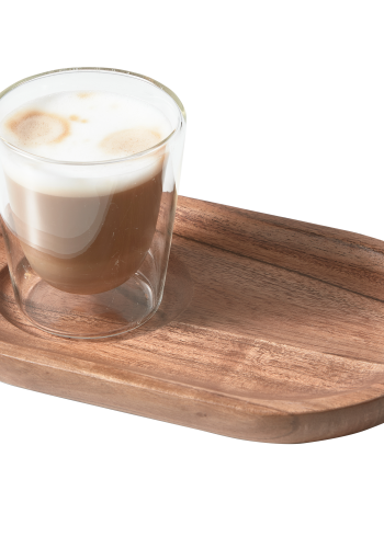 WOOOD ST MED 2 - JOSJE SERVERINGSBAKKE I NATURLIGT AKACIETR