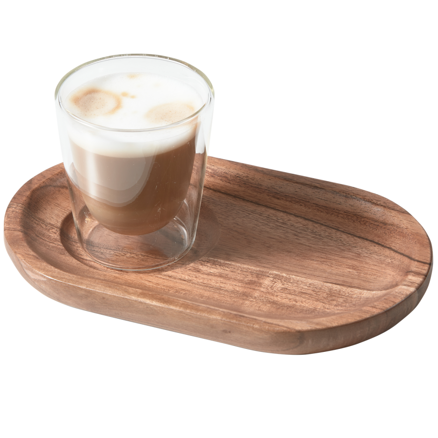 WOOOD ST MED 2 - JOSJE SERVERINGSBAKKE I NATURLIGT AKACIETR